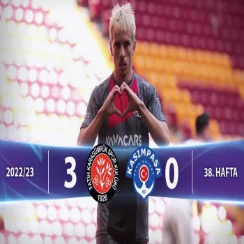 ไฮไลท์ฟุตบอล dooball69 คารากูมรัค ทุบ คาซิมปาซ่า 3-0 ศึกตุรกี ซุปเปอร์ลีก 2022/23 รับชมคลิปไฮไลท์ได้ที่นี่