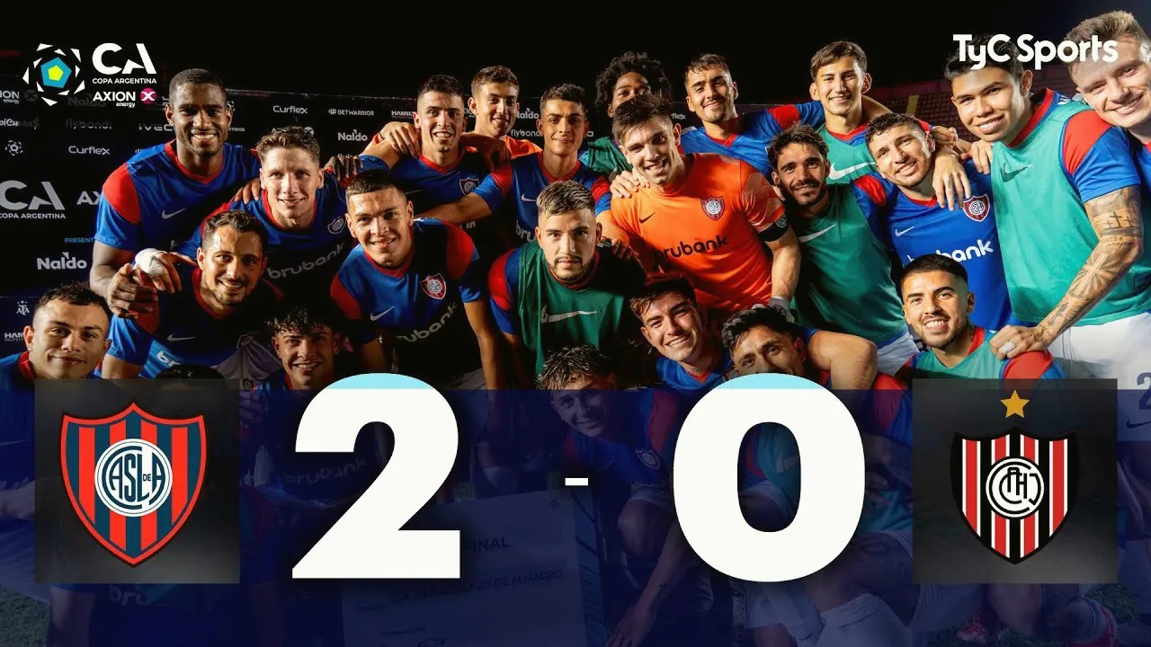 ไฮไลท์ อาร์เจนติน่า คัพ 2024 08/06/2567 ซาน ลอเรนโซ่ ถล่ม ชาคาริตา จูเนียร์ส 2-0 ในศึกฟุตบอลอาร์เจนติน่า