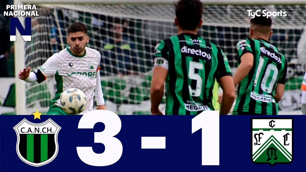 ไฮไลท์ฟุตบอล นูเอว่า ชิคาโก้ ชนะ เฟอร์โร คาร์รีล 3-1 ศึกอาร์เจนติน่าพรีเมียร์ B เนชั่นแนล วันที่ 22 พฤษภาคม 2567