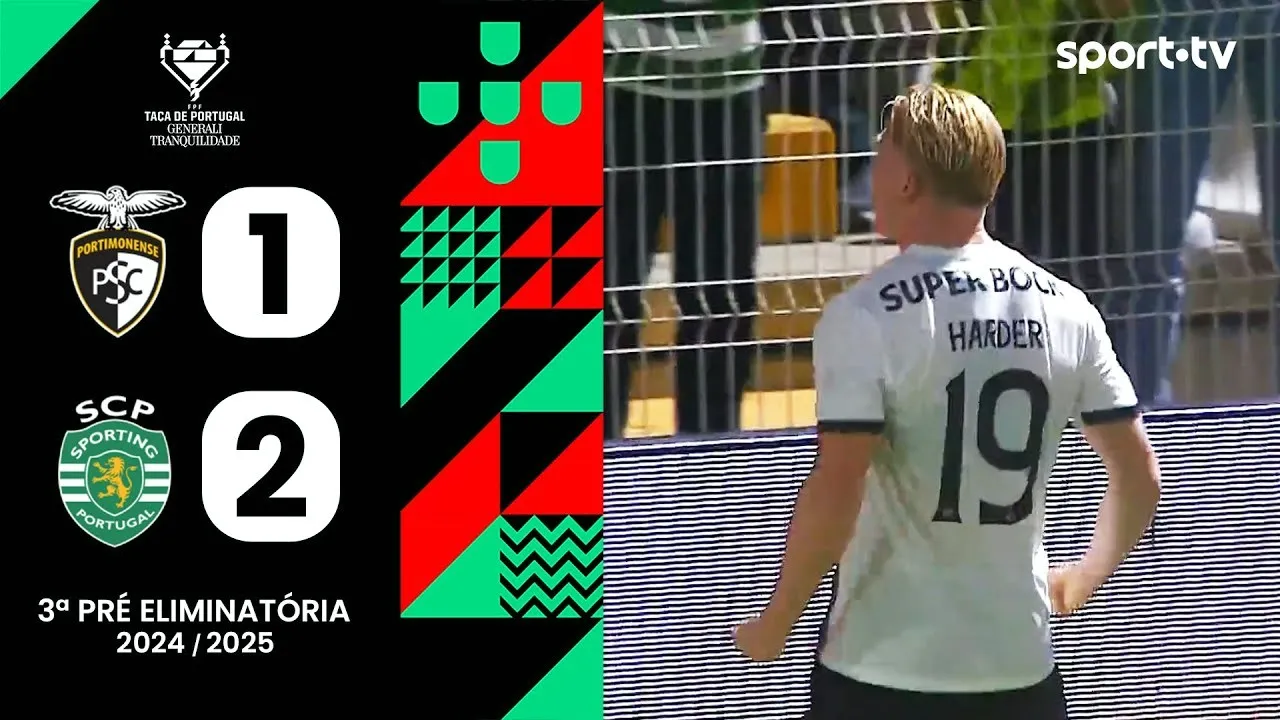 ไฮไลท์ฟุตบอลโปรตุเกส คัพ 2024 ปอร์ติโมเนนเซ่เจ๊าสปอร์ติ้ง ลิสบอน 1-2 เมื่อวันที่ 19 ตุลาคม 2567