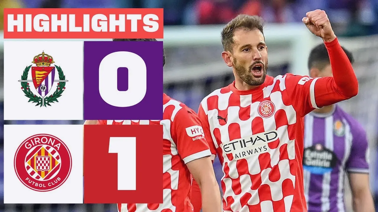 ไฮไลท์ฟุตบอล ลาลีก้า สเปน คิโรน่า บุกเฉือน เรอัล บายาโดลิด 1-0 วันที่ 14 พฤษภาคม 2568 จาก dooball69.com