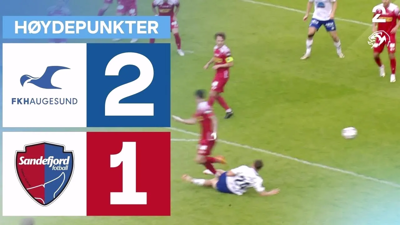 ไฮไลท์ฟุตบอลนอร์เวย์ ทิปเปลีเก้น 2024 วันที่ 27 พฤษภาคม 2567 เฮาเกซุนด์เปิดบ้านเฉือนซานเดฟยอร์ด 2-1 รับชมคลิปไฮไลท์ได้แล้วที่ dooball69.com