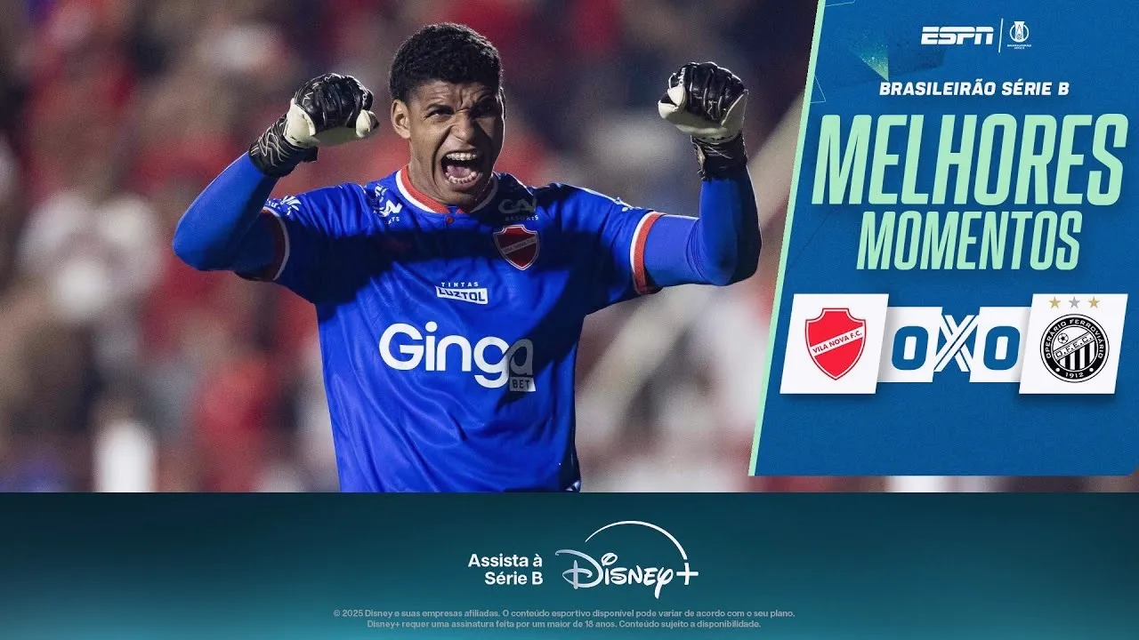 ไฮไลท์ฟุตบอล วิลา โนวา เสมอกับ โอเปราริโอ พีอาร์ 0-0 ในศึกบราซิล ซีรี่ย์บี 2025 โดยสรุปผลจากวันที่ 12/07/2568