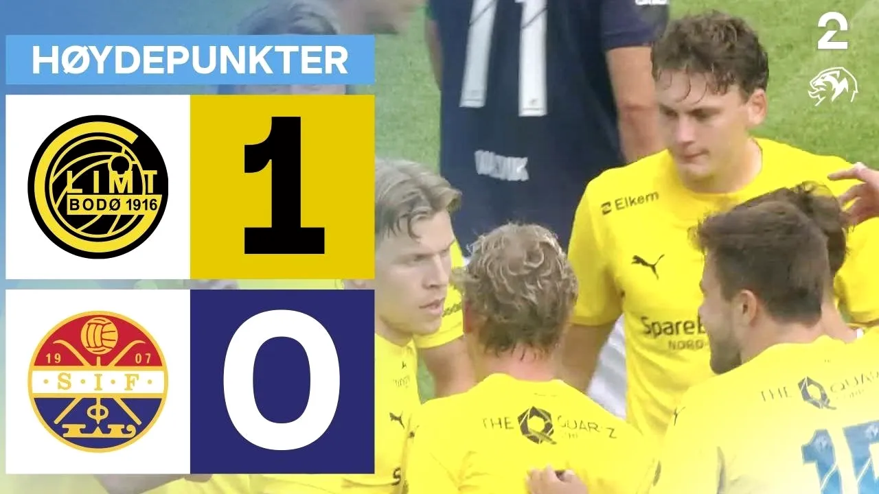 ไฮไลท์ฟุตบอลนอร์เวย์ ทิปเปลีเก้น 31/07/2568 โบโด กลิมท์ เฉือน สตรอมก็อดเซ็ท 1-0 ประตูชัยช่วงท้ายเกม dooball69.com