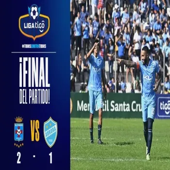 บลูมมิ่งเปิดบ้านเฉือนออโรร่า 2-1 ในศึกโบลิเวียลีกาเดอฟุตบอลโปรเฟสชันแนล dooball69