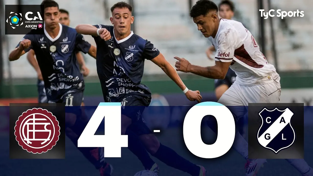 ไฮไลท์ฟุตบอล อาร์เจนติน่า คัพ 2025 ลานุส ถล่ม เจเนอรัล ลามาดริด 4-0 วันที่ 6 กุมภาพันธ์ 2568