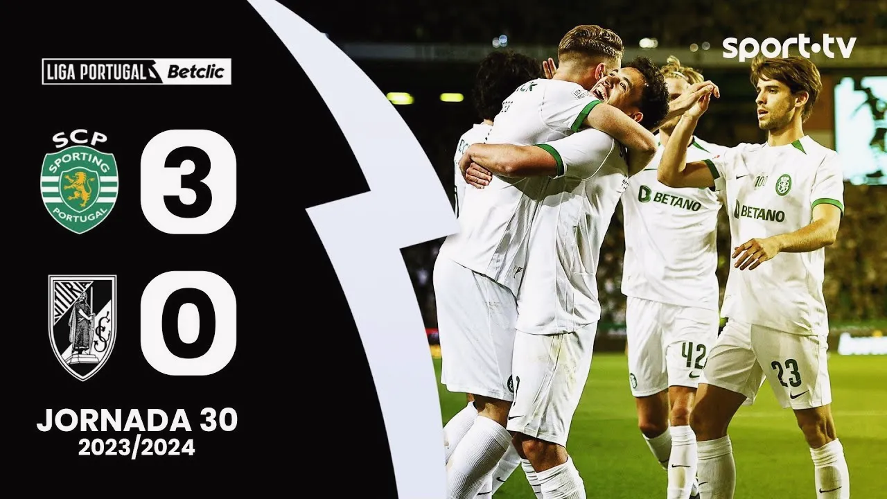 dooball69.com | 22 เมษายน 2567 - ไฮไลท์สปอร์ติ้ง ลิสบอนถล่มวิตอเรีย กิมาไรส์ 3-0 ในศึกลีกา ซาเกรส โปรตุเกส