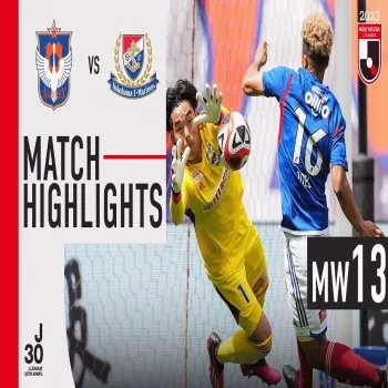 ไฮไลท์ฟุตบอล อัลบิเร็กซ์ นิงาตะ เชือด โยโกฮาม่า เอฟ มารินอส 2-1 สุดมันส์ เจลีก ญี่ปุ่น 2023 dooball69