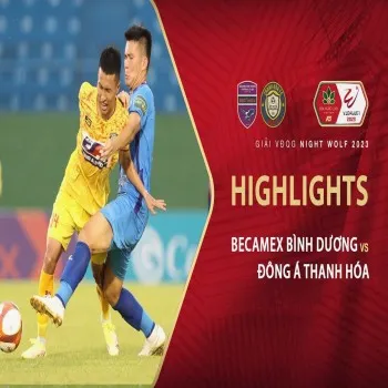 บีคาเม็กซ์ บินห์เยือง เสมอ ทันห์ เฮาห์ 1-1 ศึกเวียดนาม ดิวิชั่น1 ครบทุกอรรถรสไฮไลท์ฟุตบอลที่ dooball69.com