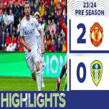 dooball69.com ไฮไลท์ปิดซ้อม! แมนเชสเตอร์ ยูไนเต็ด เฉือน ลีดส์ ยูไนเต็ด 2-0 ในศึกกระชับมิตรสโมสร