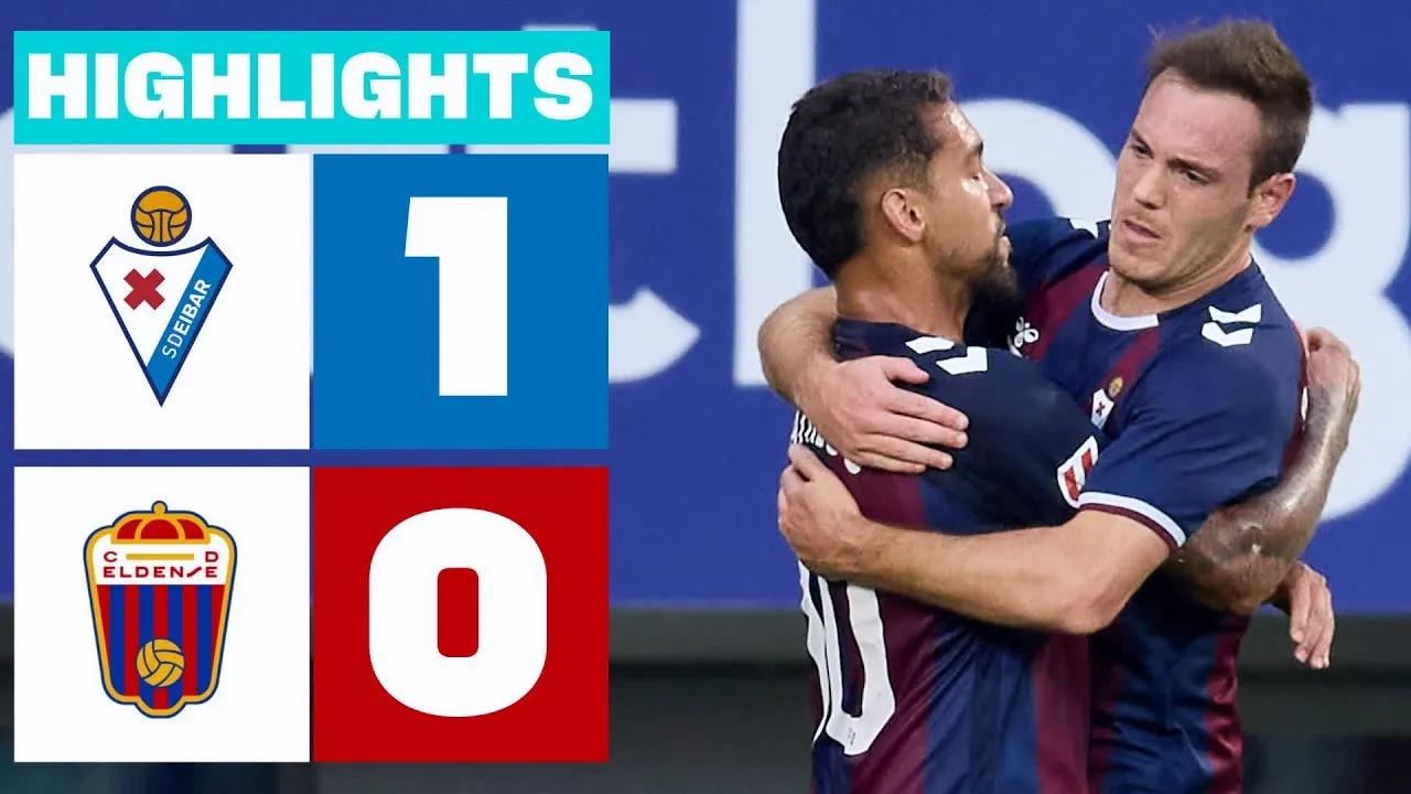 ไฮไลท์ฟุตบอล 13 ตุลาคม 2567 เออิบาร์ ชนะ เอลเดนเซ่ 1-0 ในศึกอเดลันเต้ สเปน ฤดูกาล 2024/25