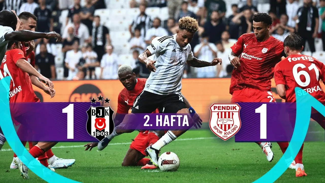 ไฮไลท์ฟุตบอลตุรกี ซุปเปอร์ลีก เบซิคตัสเสมอเพนดิคสปอร์สุดมันส์ 1-1 ดูคลิปดีกรีเด็ดที่ dooball69.com