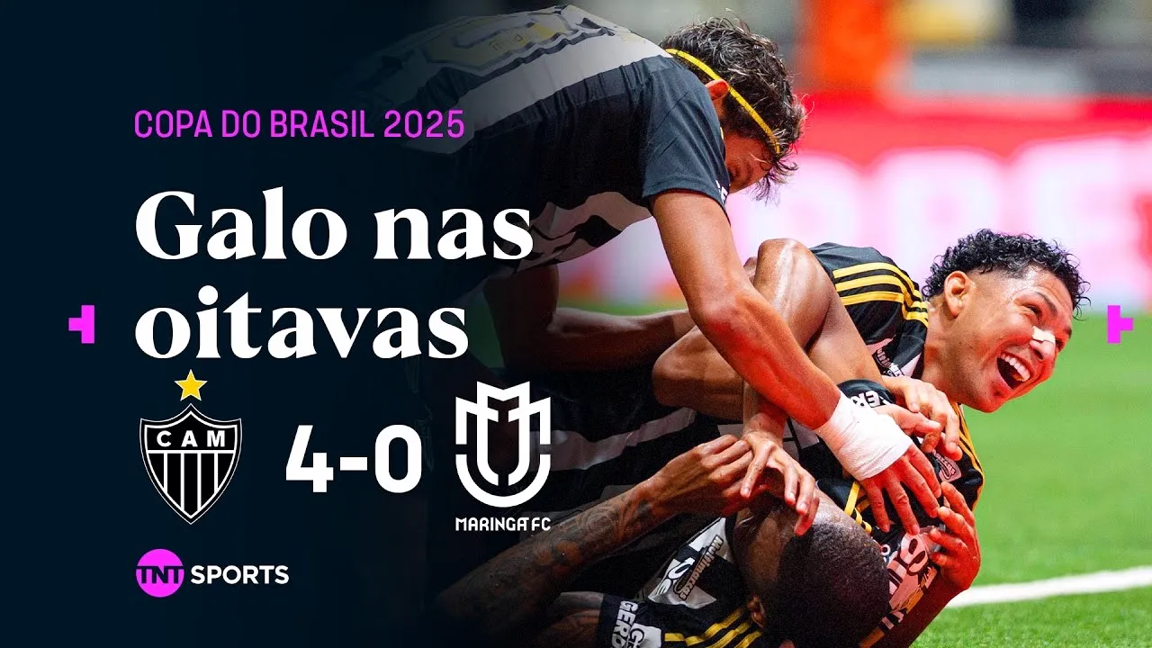 ไฮไลท์ฟุตบอล บราซิล คัพ 2025 อัตเลติโก มิไนโร่ ถล่ม มารินก้า 4-0 วันที่ 22 พฤษภาคม 2568 ทาง dooball69.com