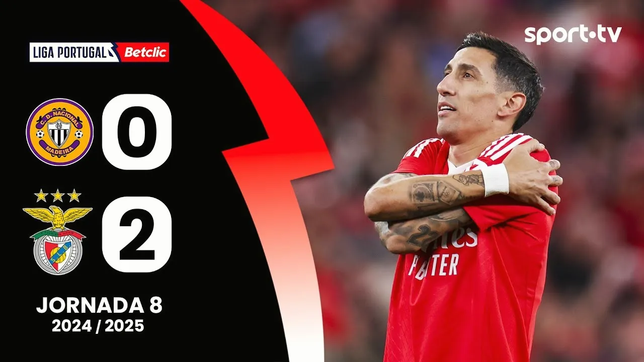 ไฮไลท์ นาซิอองนาล ดา มาไดร่า 0-2 เบนฟิก้า ลีกา ซาเกรส โปรตุเกส ฤดูกาล 2024/25 เมื่อ 20/12/2567