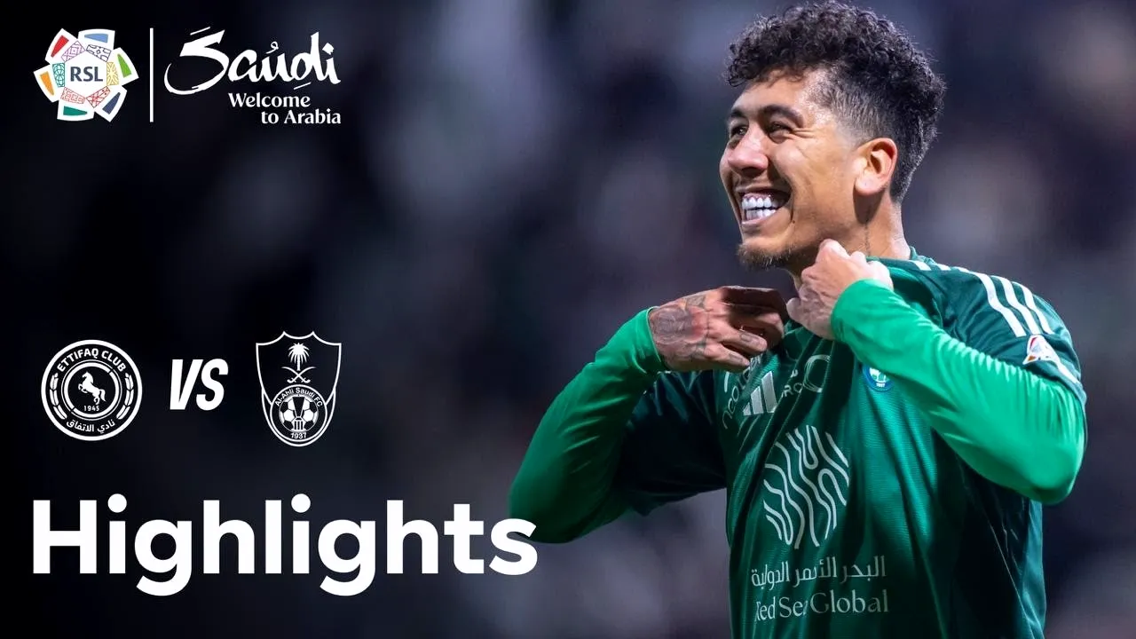 ไฮไลท์บอล อัล อิตติฟาค พ่าย อัล อาห์ลี 1-2 ศึกซาอุดีอาระเบีย โปรเฟสชั่นแนล ลีก 21 มกราคม 2568 dooball69