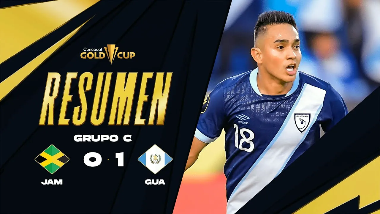 ไฮไลท์ฟุตบอล คอนคาเคฟ โกลด์ คัพ 2025 17/06/2568 จาเมก้า พ่าย กัวเตมาลา 0-1 สุดมันส์