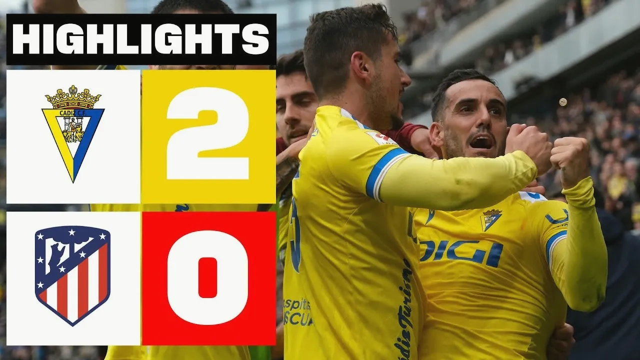 ซูเปอร์เซอร์ไพรส์! กาดิซ ถล่ม แอตฯมาดริด 2-0 แข้งชุดขาวพลิกล็อกคว้าชัย ลาลีก้า สเปน 10/03/2567
