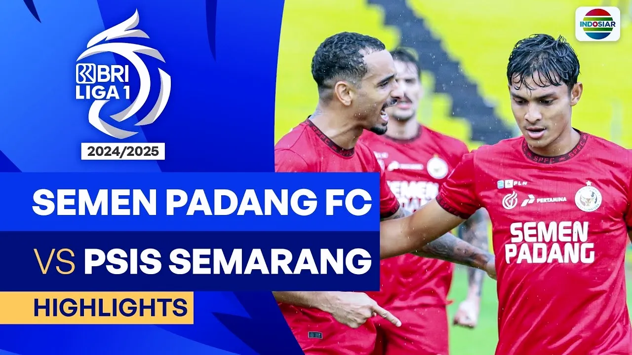 ไฮไลท์ฟุตบอล เซเมน ปาดัง เฉือนชนะ พีเอสไอเอส เซมารัง 3-2 ในศึกอินโดนีเซีย ซูเปอร์ลีก 17 เมษายน 2568 จาก dooball69.com