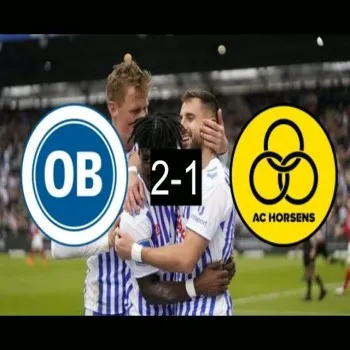 dooball69.com ไฮไลท์ฟุตบอล โอเดนเซ่พลิกชนะเอซี ฮอร์เซ่นส์ 2-1 ในศึกเดนมาร์ค แซซ ลีกา 2022/23