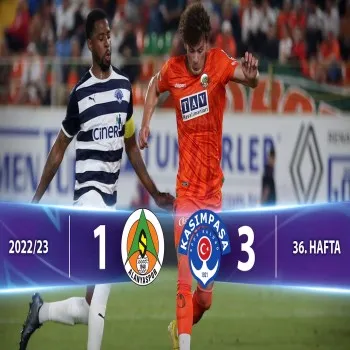 ดูไฮไลท์อลันยาสปอร์พ่ายคาซิมปาซ่า 1-3 ตุรกีซุปเปอร์ลีก 2022/23 แบบจัดเต็มบน dooball69.com