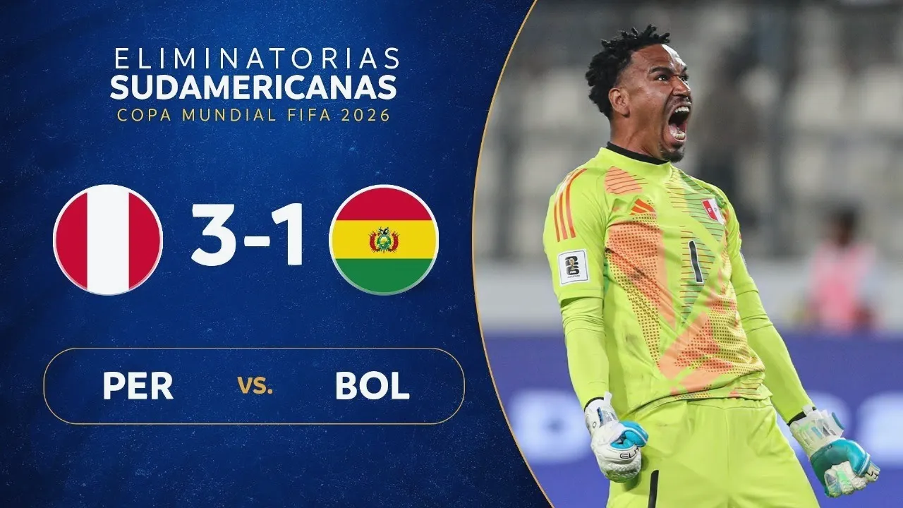 ไฮไลท์ฟุตบอล เปรู เฮรัว 3-1 โบลิเวีย ศึกฟุตบอลโลกรอบคัดเลือกโซนอเมริกาใต้ 21/03/2568
