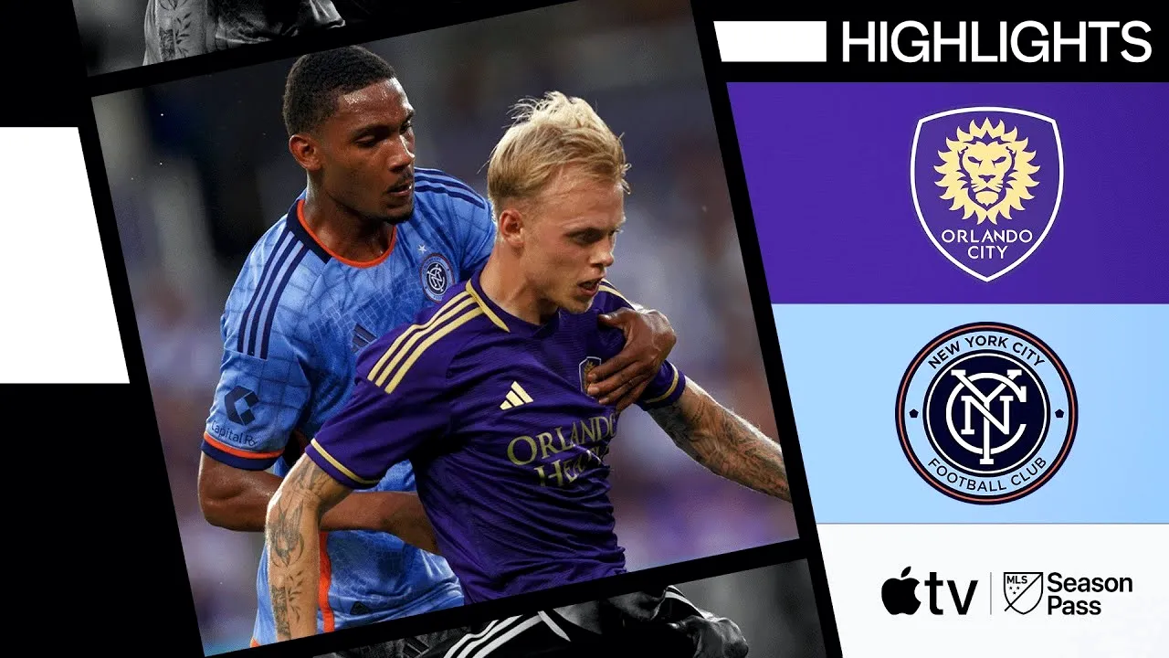 ไฮไลท์ฟุตบอล ออร์แลนโด้ ซิตี้ เสมอ นิวยอร์ก ซิตี้ 1-1 ศึก MLS 2024 วันที่ 21 กรกฎาคม 2567 ดาวซัลโวลีกดัง