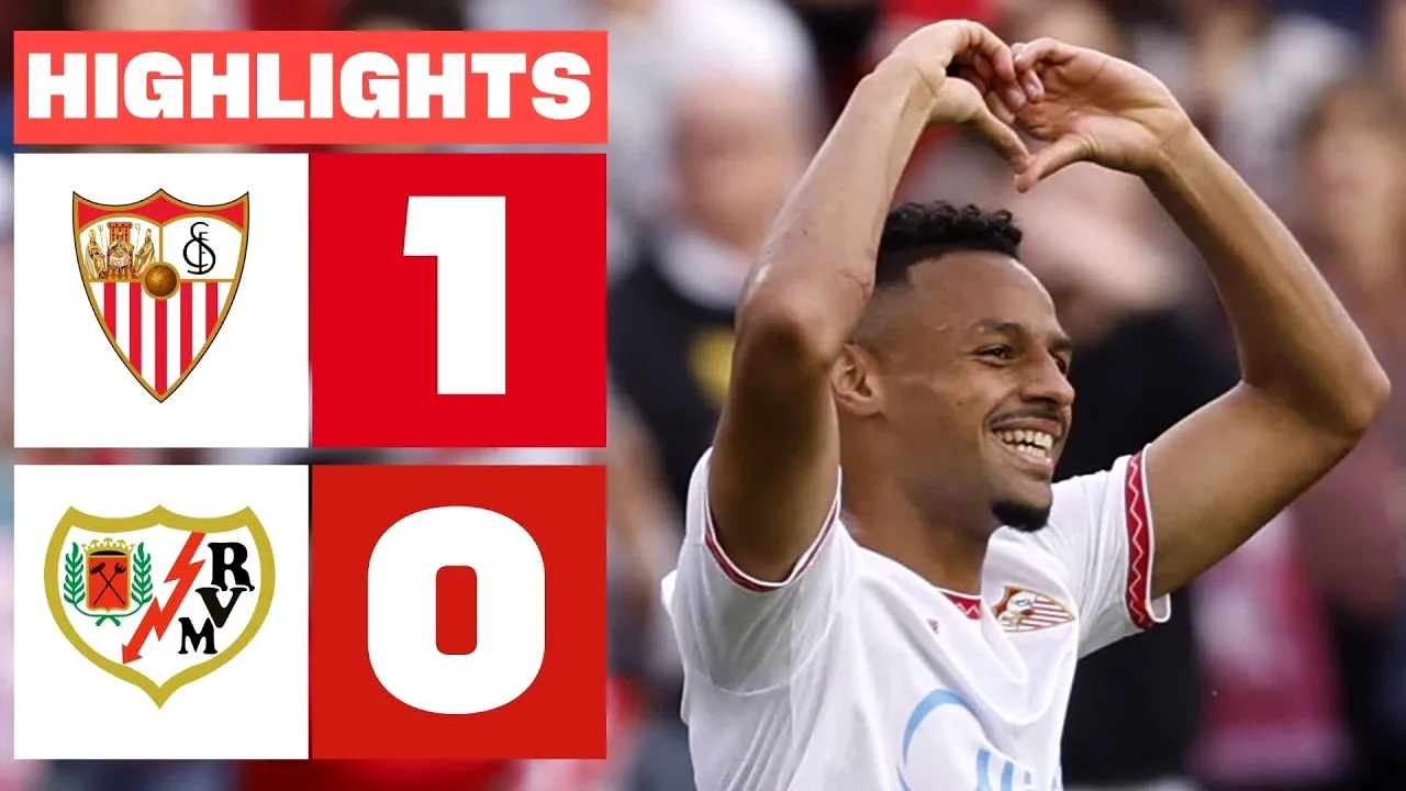 ไฮไลท์ฟุตบอลลาลีก้าสเปน เซบีย่าชนะราโย่ บาเยกาโน่ 1-0 เก็บสามแต้มสำคัญได้สำเร็จ วันจันทร์ที่ 25/11/2567 dooball69.com