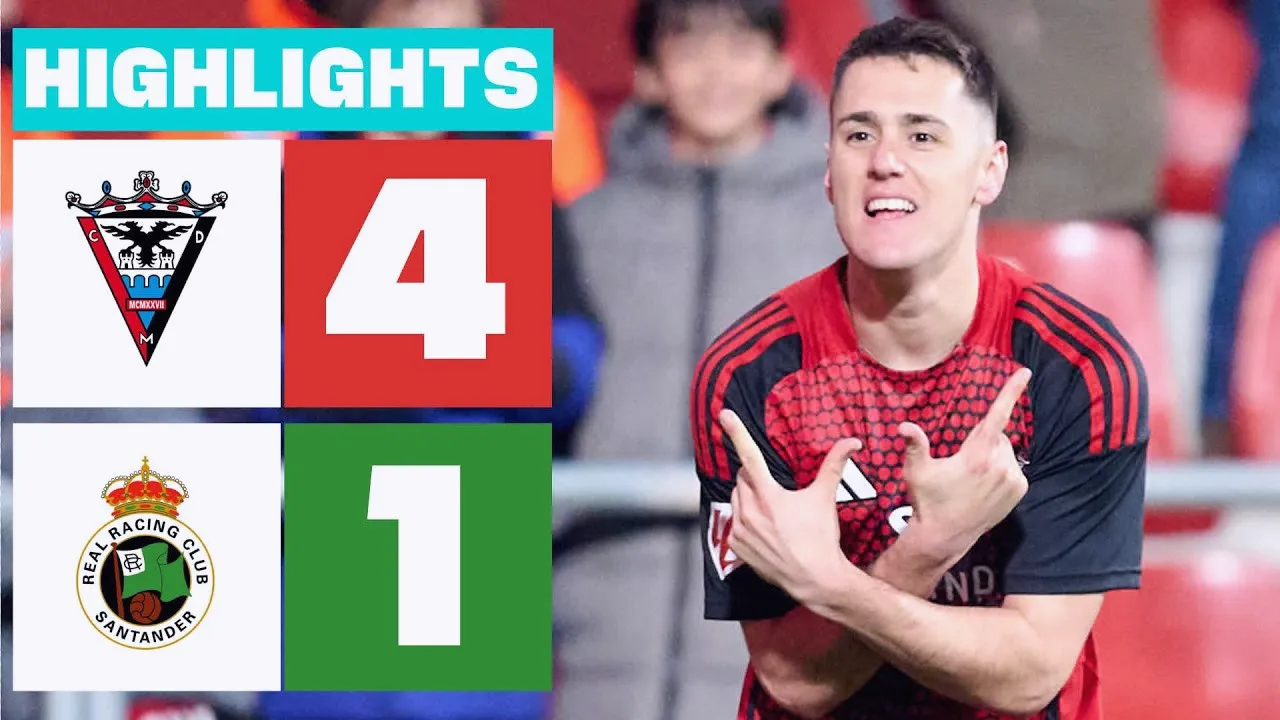 ไฮไลท์ฟุตบอลอเดลันเต้ สเปน เพลย์ออฟเลื่อนชั้น มิรานเดส 4-1 ราซิ่ง ซานตานเดร์ 13 มิถุนายน 2568