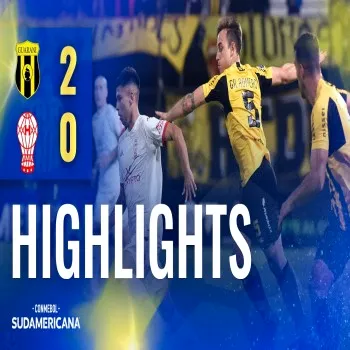 โคปา ซูดาเมริกาน่า 2023 กัวรานี่ อาซุนซิยง เปิดรังเฉือน ซีเอ ฮูราแคน 2-0 ประเดิมสามแต้มแรกสำเร็จ