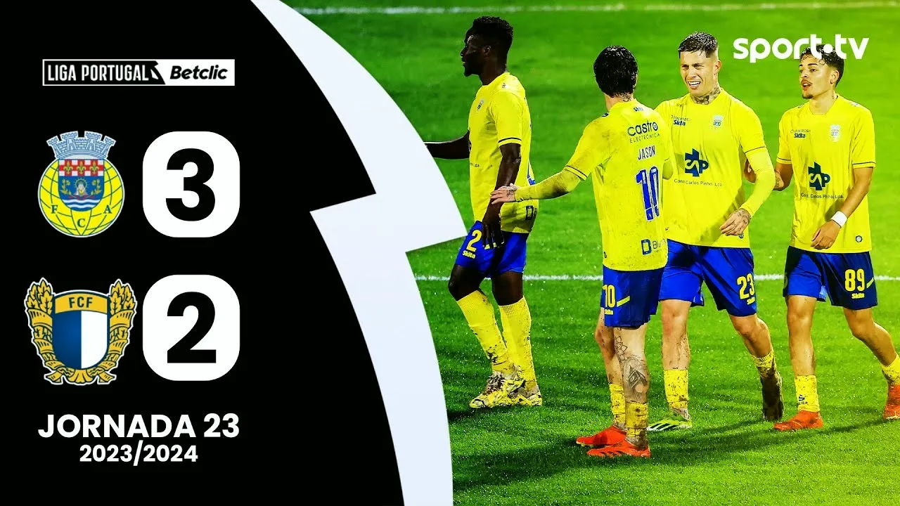 ไฮไลท์ฟุตบอล 24/02/2567: อารัวก้าชนะฟามาลิเคา 3-2 ศึกลีกาซาเกรสโปรตุเกสสุดระทึก