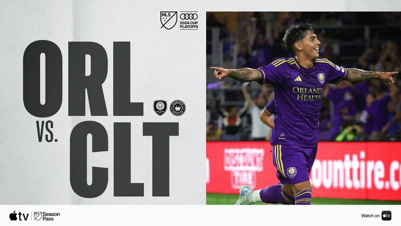 dooball69.com ย้อนรอยไฮไลท์ฟุตบอล ออร์แลนโด้ ซิตี้ ถล่ม ชาร์ลอตต์ เอฟซี 2-0 ศึก MLS 2024 วันที่ 28 ตุลาคม 2567