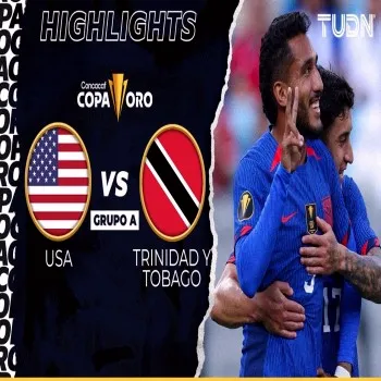 สหรัฐอเมริกา ถล่ม ตรินิแดด 6-0 ในศึกคอนคาเคฟ โกลด์คัพ 2023 สกอร์เด็ดขาดจบเกมไม่พลิกโผ