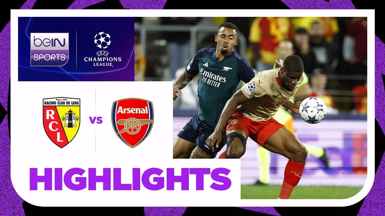 ไฮไลท์ฟุตบอล ล็องส์ 2-1 อาร์เซน่อล ยูฟ่า แชมเปี้ยนส์ ลีก 2023 04/10/2566 dooball69.com เหยี่ยวล็องส์ฟัดชนะปืนใหญ่