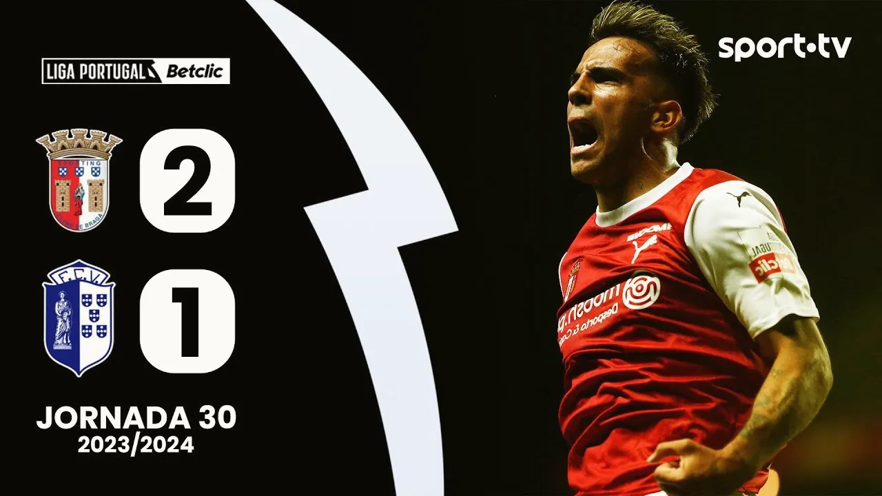 ไฮไลท์ฟุตบอล 21 เมษายน 2567 สปอร์ติ้ง บราก้า ทุบ วิเซล่า 2-1 ในลีกา ซาเกรส โปรตุเกส เปิดจอ dooball69.com
