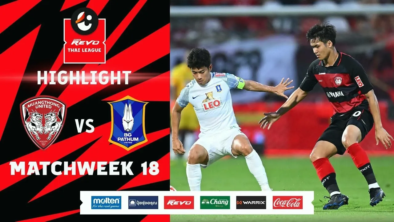 ไฮไลท์ฟุตบอล 19 กุมภาพันธ์ 2567 เมืองทอง ยูไนเต็ด ชนะ บีจี ปทุม ยูไนเต็ด 2-0 ในศึกรีโว่ ไทยลีก 2024 dooball69.com