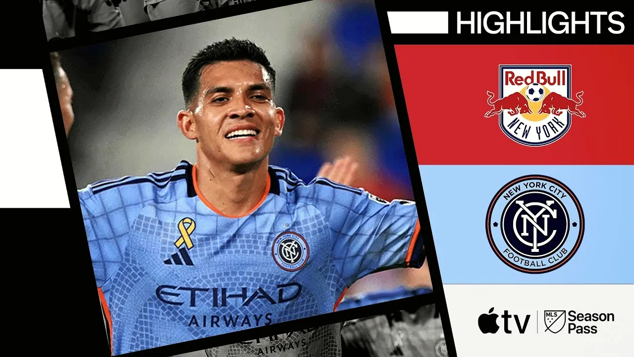 ผลบอล MLS 2024/29/09/2567 นิวยอร์ก เร้ด บูลล์ส 1-5 นิวยอร์ก ซิตี้ เอฟซี เกมมันส์จัดเต็มด้วยสกอร์ขาดลอย