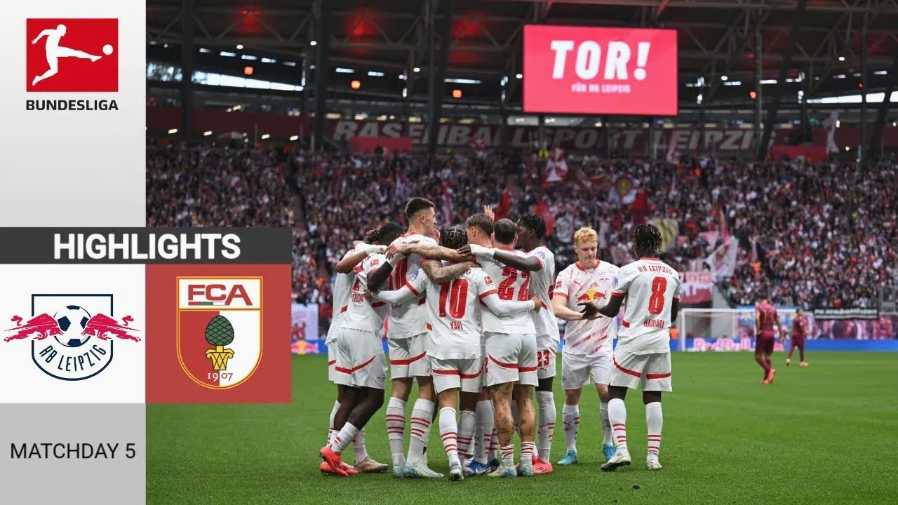 แอร์เบ ไลป์ซิก ถล่มเอาก์สบวร์กขาดลอย 4-0 บุนเดสลีก้า เยอรมัน 2024 ไฮไลท์ฟุตบอลประจำวันที่ 29/09/2567 dooball69.com