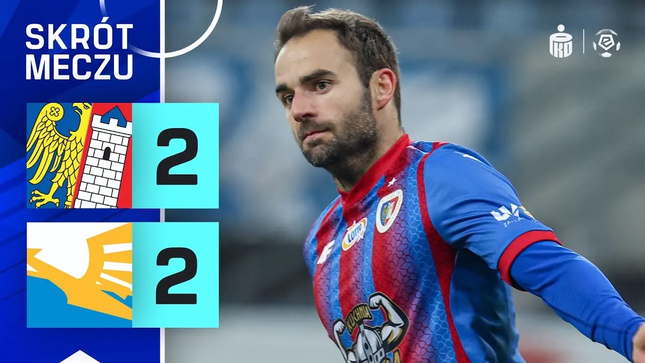 ไฮไลท์ฟุตบอล ปิแอส กลิวิส เสมอ สตอล เมียเลช 2-2 ในศึกโปแลนด์ เอ็คสตรัคลาซ่า วันที่ 22 กุมภาพันธ์ 2568
