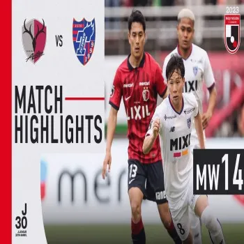 ไฮไลท์ฟุตบอลเจลีกญี่ปุ่น คาชิม่า แอนท์เลอร์ส เสมอ เอฟซี โตเกียว 1-1 สุดมัน สกอร์แบ่งแต้ม