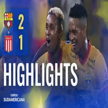 แฟนบอลห้ามพลาด! บาร์เซโลน่า เอสซี โค่น เอสตูเดียนเตส ลา พลาต้า 2-1 ศึกโคปา ซูดาเมริกาน่า 2023 จาก dooball69.com