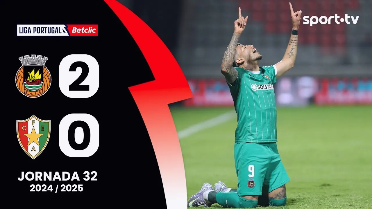 ไฮไลท์ฟุตบอล ริโอ อาฟ ชนะ อมาดอร่า 2-0 ลีกา ซาเกรส โปรตุเกส 2025 วันที่ 6 พฤษภาคม 2568