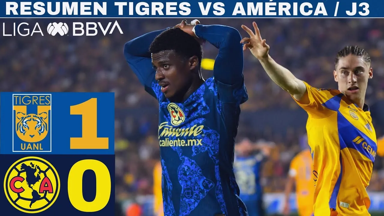 ไฮไลท์ฟุตบอลเดือดไทเกรส ยูเอเอ็นแอลเปิดรังเฉือนคลับอเมริกา 1-0 พรีเมร่าดิวิชั่นเม็กซิโก 2024 18/07/2567