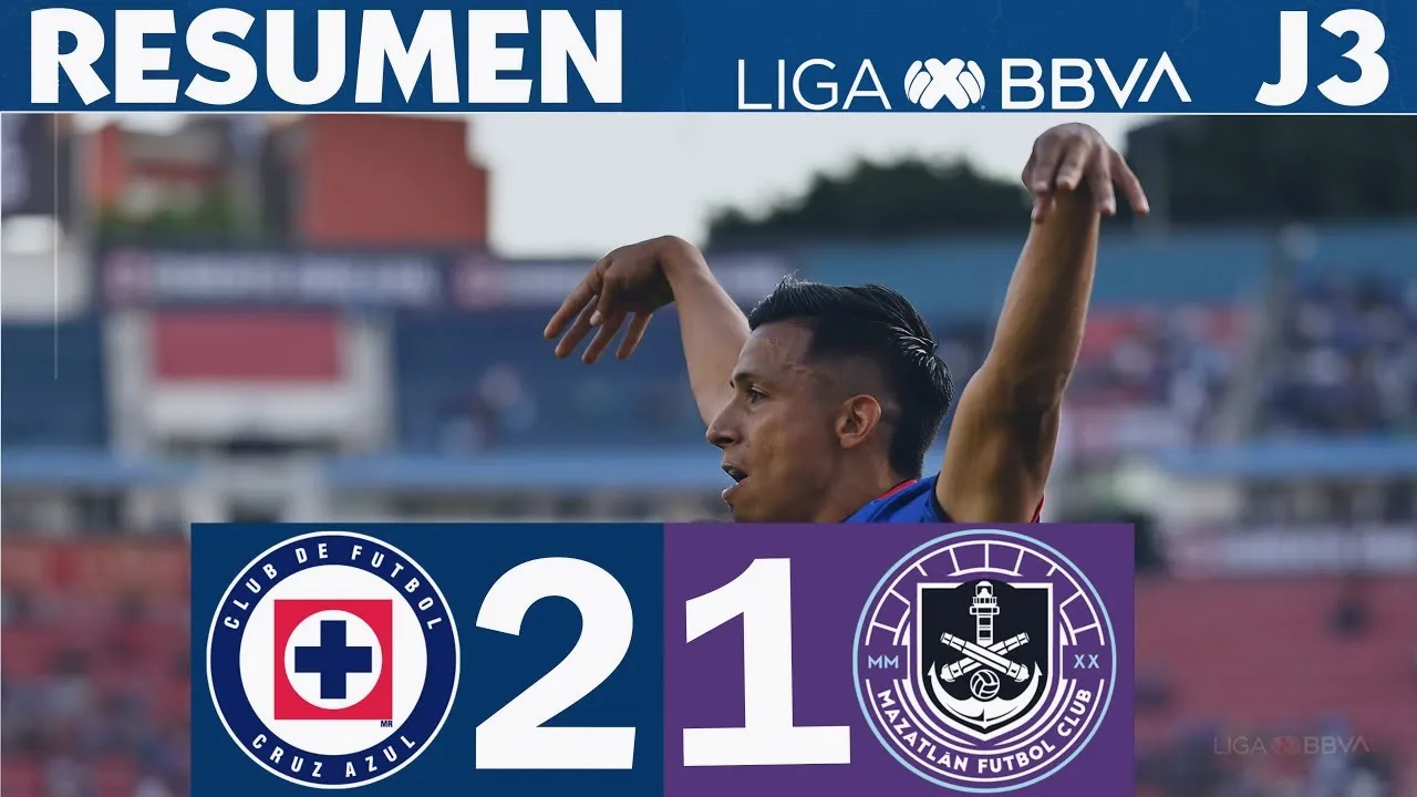 ไฮไลท์ฟุตบอล ครูซ อาซูล เปิดบ้านชนะ มาซัตลาน เอฟซี 2-1 เม็กซิโก พรีเมร่า ดิวิชั่น ฤดูกาล 2024 วันที่ 28 มกราคม 2567