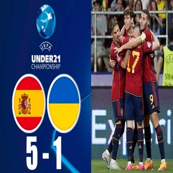 dooball69.com เจาะไฮไลท์บอลยู21 รอบรองนัดเดือด สเปน(ยู21) ถล่มยูเครน(ยู21) 5-1 ศึกชิงแชมป์ยุโรปรุ่นอายุไม่เกิน 21 ปี