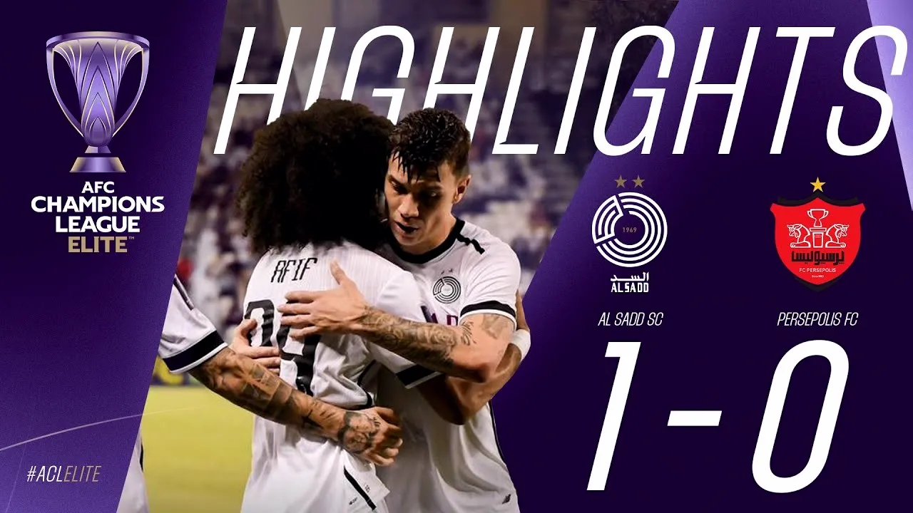 ไฮไลท์บอล อัล ซาดด์ ชนะ เพอร์เซโปลิส 1-0 ในศึกเอเอฟซีแชมเปี้ยนส์ลีกอีลิท 2024 วันที่ 22 ตุลาคม 2567