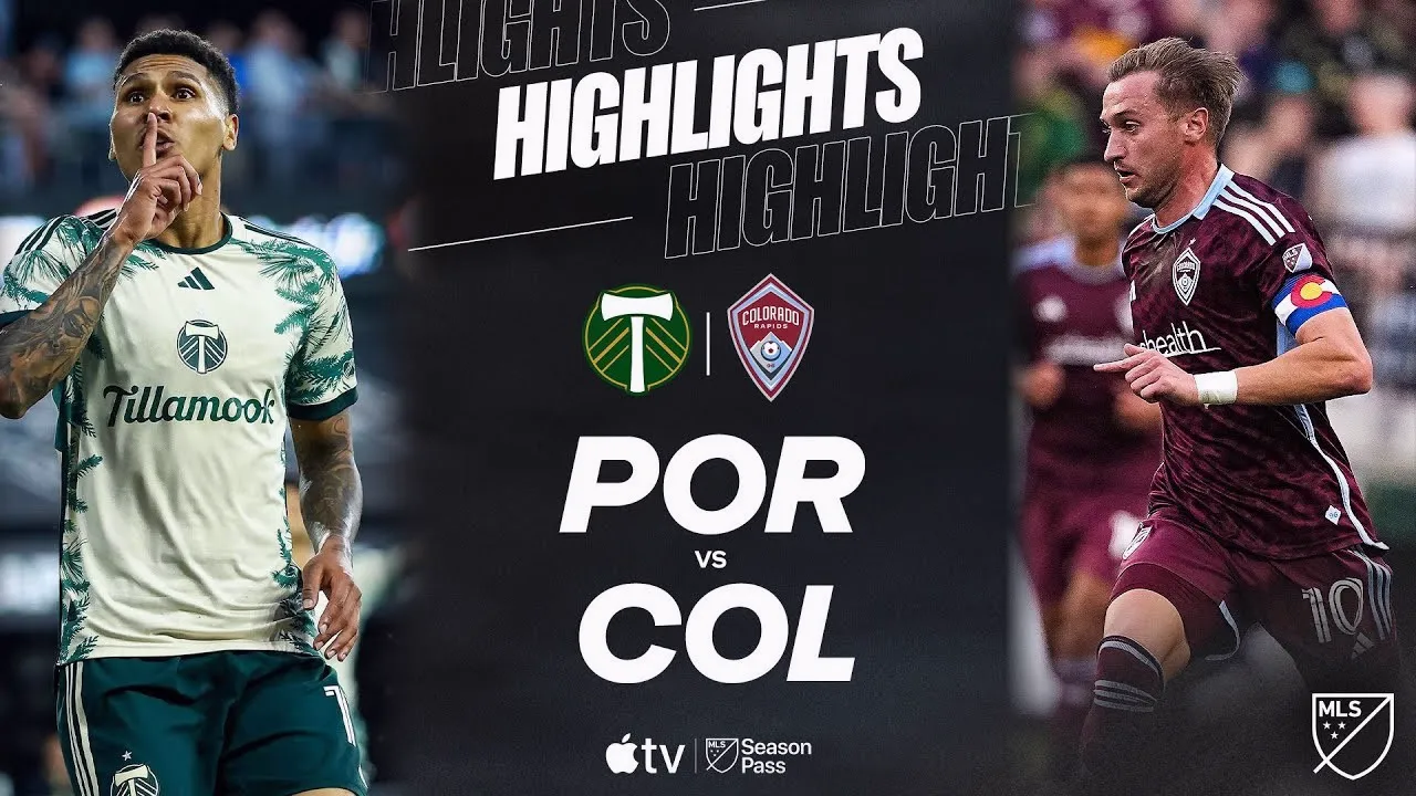 พอร์ทแลนด์ ทิมเบอร์ส เฉือน โคโลราโด้ ราปิดส์ 2-1 ศึก MLS วันที่ 29 พฤษภาคม 2568