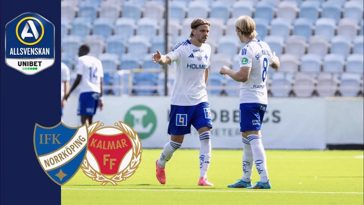 ไฮไลท์ฟุตบอล นอร์โคปิ้ง เฉือน คัลมาร์ 2-0 ในศึกสวีเดน ออลสเวนส์คาน ฤดูกาล 2024 วันที่ 28 กรกฎาคม 2567
