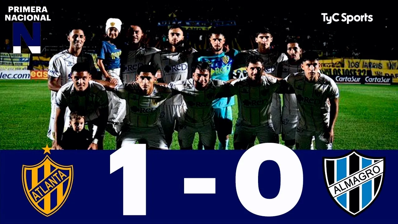 ลำดับช็อตเด็ด ดูบอล69! แอตเลติโก้ แอตแลนต้า เฉือนเอลมาโกล 1-0 อาร์เจนติน่า พรีเมร่าบี เนชั่นแนล 2025 15/04/2568