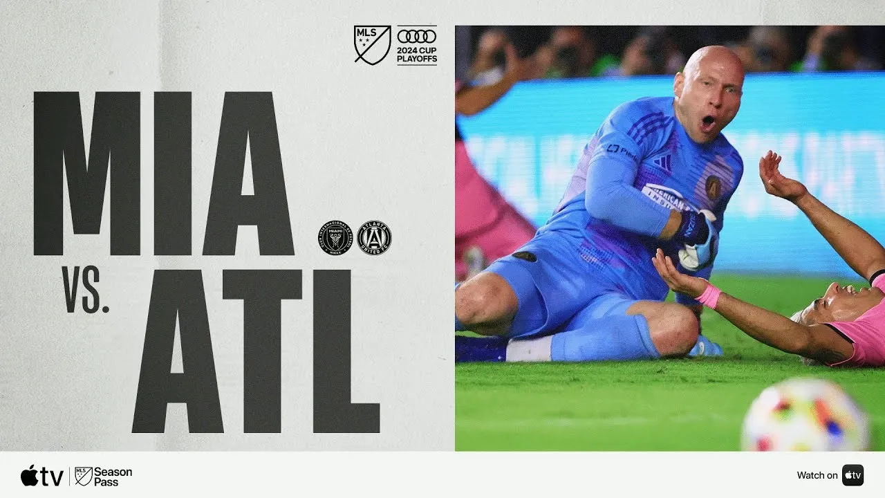 ดุเดือด! สกอร์พลิก 3-2 #แอตแลนต้า ยูไนเต็ด บุกชนะ อินเตอร์ ไมอามี่ ศึก MLS 2024 วันที่ 10 พฤศจิกายน 2567