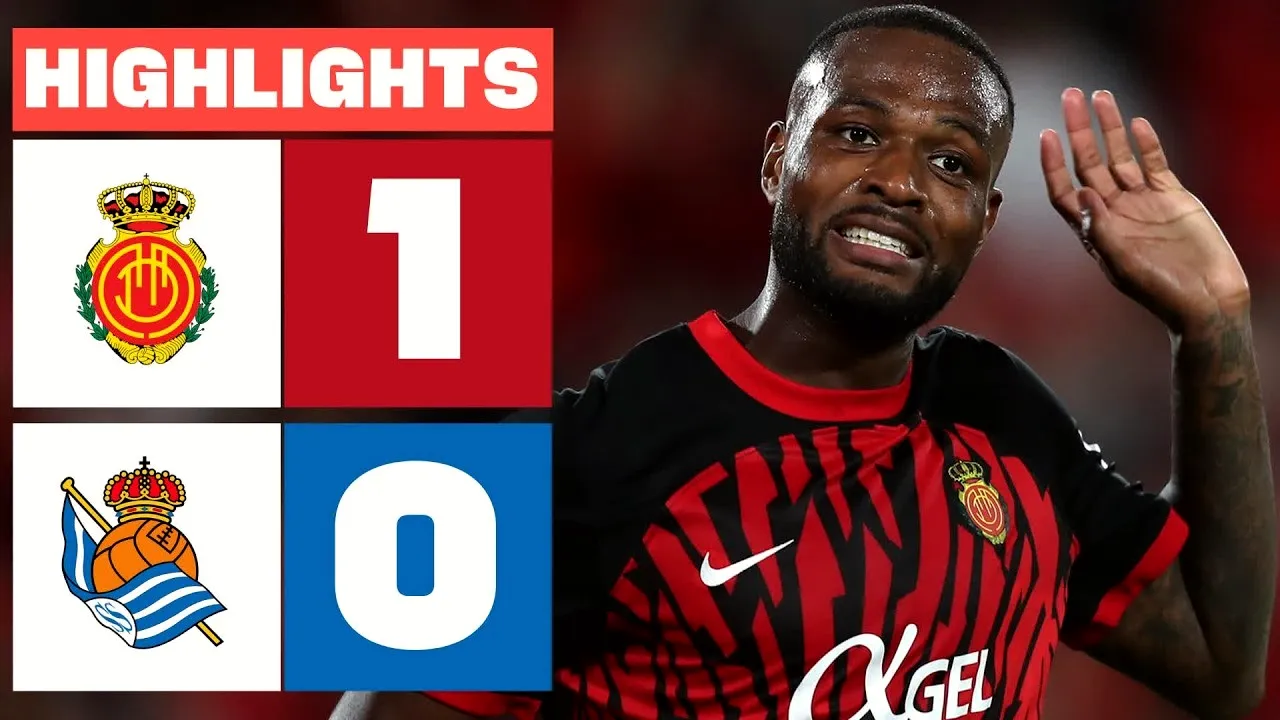 ไฮไลท์ฟุตบอล มายอร์ก้า เฉือน เรอัล โซเซียดาด 1-0 คว้าชัยในลาลีก้า สเปน ประจำวันที่ 18 กันยายน 2567